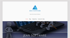Desktop Screenshot of jeansoftware.com